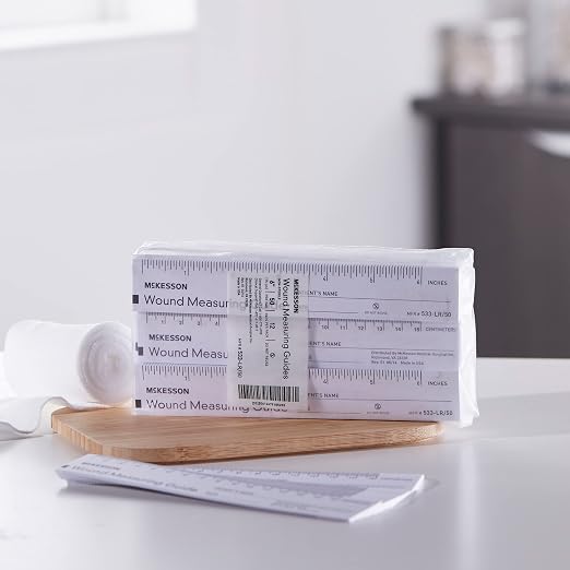 McKesson Wound Measuring Guide Ruler, Non-Sterile, 6 in - Image 6