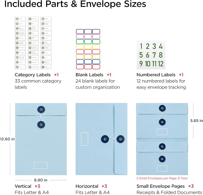 Important Document Organizer Folder - Image 4