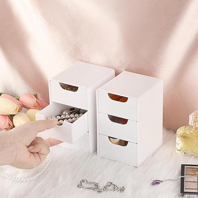BTSKY 2 Pack Small Acrylic Storage Organizer - Image 8