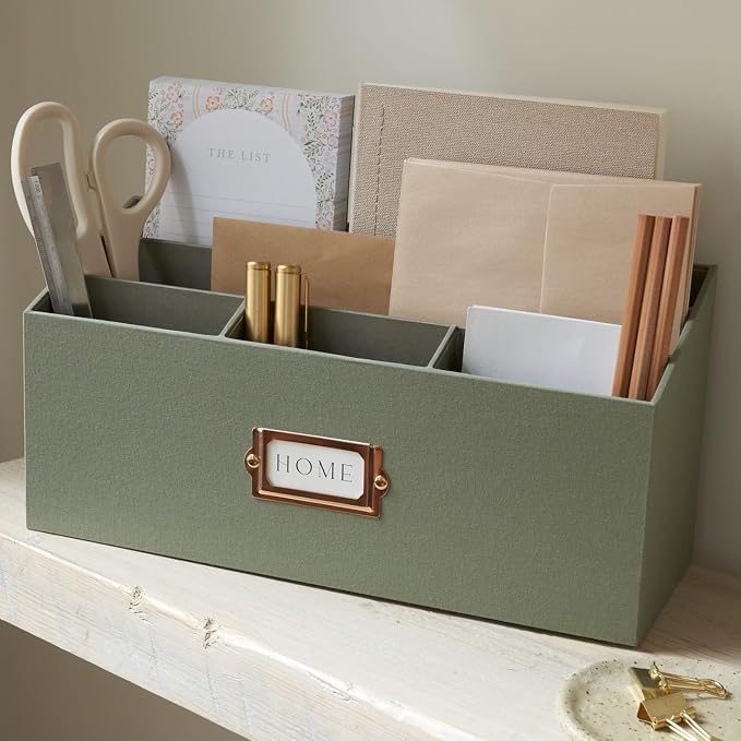 KIBAGA Stylish Linen Mail Organizer - Image 9