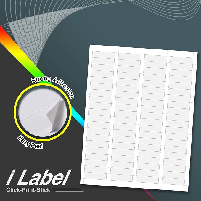 80UP 1.75" x 0.5" Return Address Labels - Image 3
