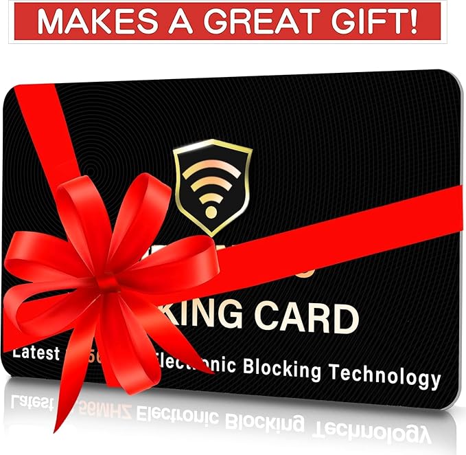 SaiTech IT 50 Pack RFID Blocking Card, One Card Protects Entire Wallet Purse - Image 8