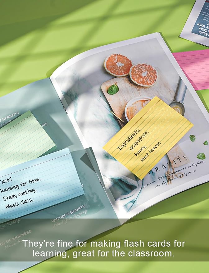 Colored Index Cards 4x6 Inch - Image 5