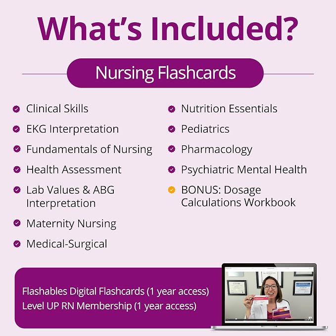 Ultimate Nursing School Survival Kit – Over 1900 Flash Cards - Image 3