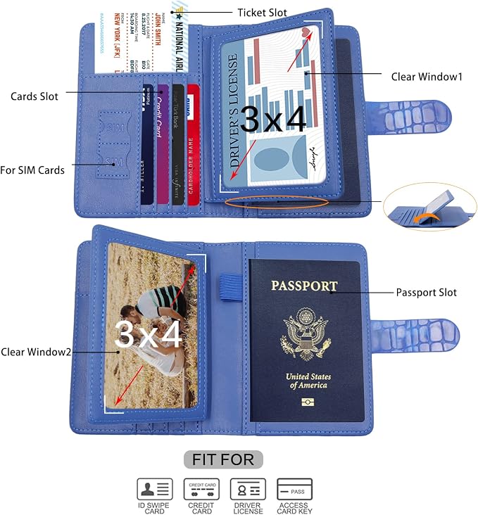 Melsbrinna Rfid Passport Holder - Image 3
