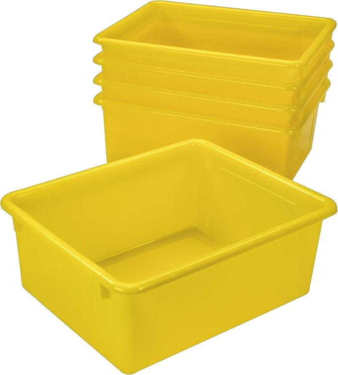 Storex Letter Size Deep Storage Tray – Organizer Bin - Image 4