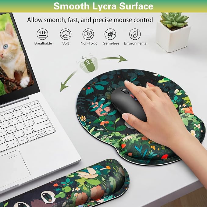 Ergonomic Keyboard Wrist Rest, Mouse Pad - Image 5