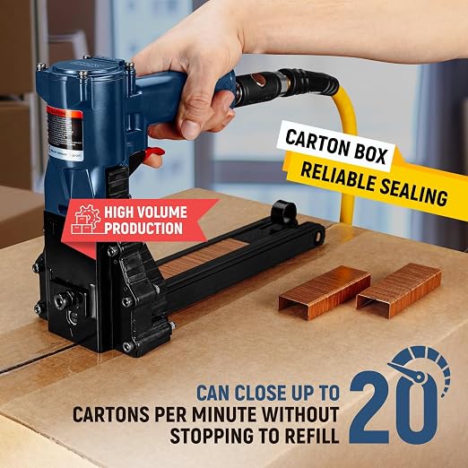 IDL Packaging ADCSY-19-32 Heavy-Duty Pneumatic Staple Gun - Image 3