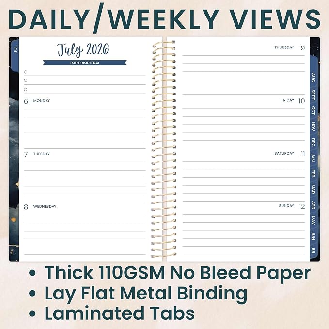 bloom daily planners 2026-2027 Academic Year Pocket Planner 13 Months - Image 2