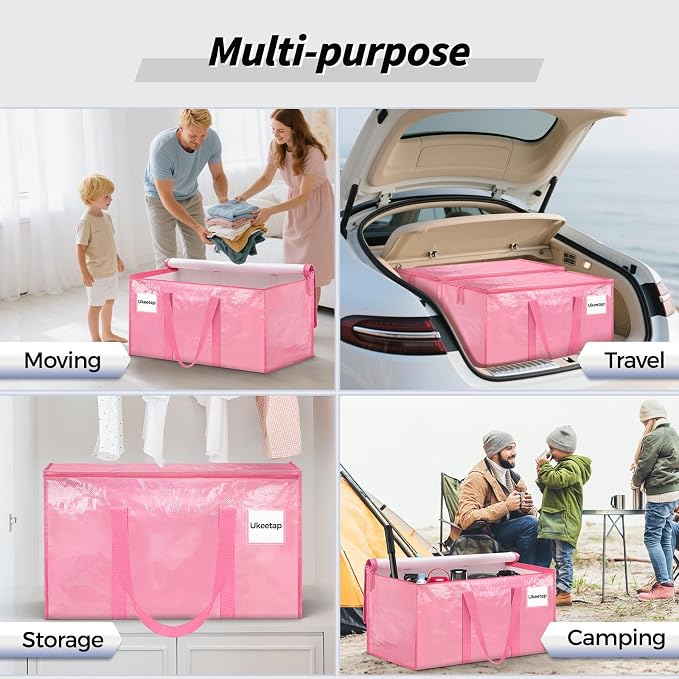 16 Pack Extra Large Heavy Duty Moving Bags, Reinforced Handles & Heavy-Duty - Image 6