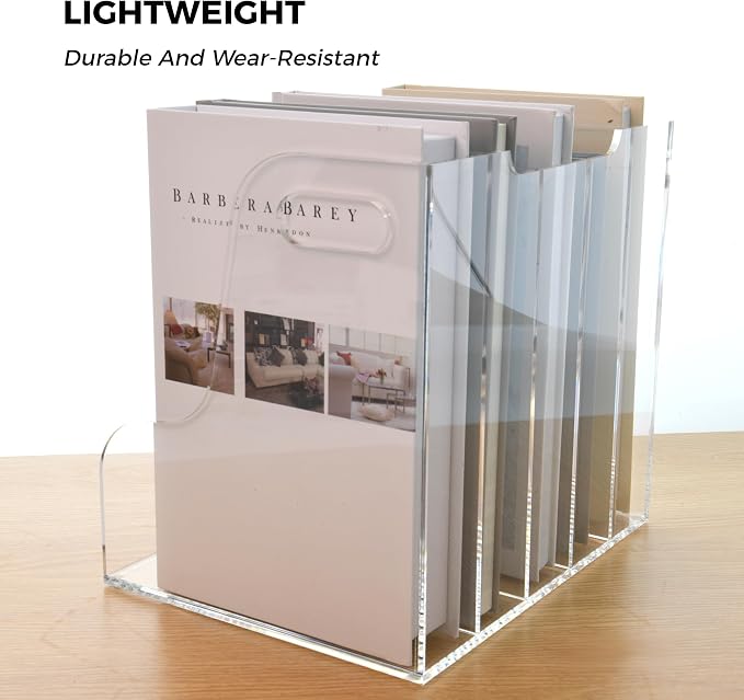 5 Vertical Compartments File Holder - Image 5