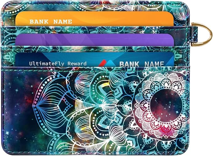Slim Minimalist Front Pocket RFID Blocking Credit Card Holder Small Wallet Cute by Simikol