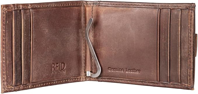 Team Sports America NCAA University of Mississippi Front Pocket Slim Wallet - Image 3