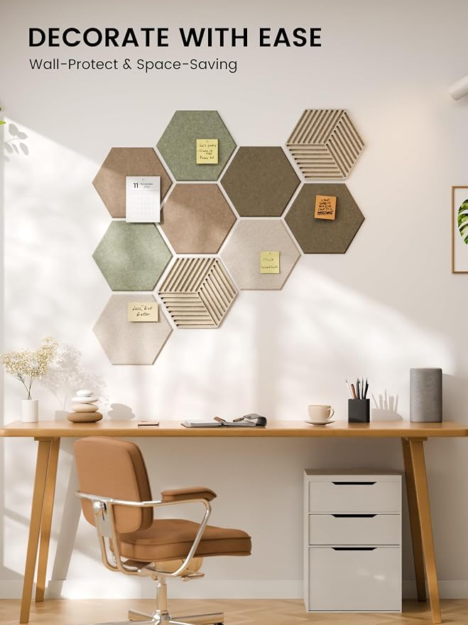 Fluxynara Hexagon Cork Board Alternative - Image 4
