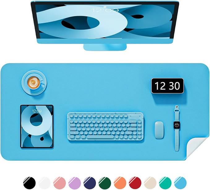 Desk Pad, Waterproof Laptop Computer Writing Mat by Niniubye
