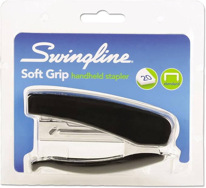 Swingline Soft Grip Stapler, 20 Sheet Capacity, Handheld Stapler - Image 5