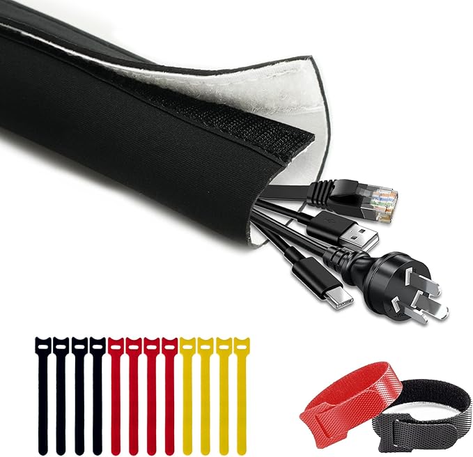 Cable Management Sleeve 3.3ft by CableGeeker