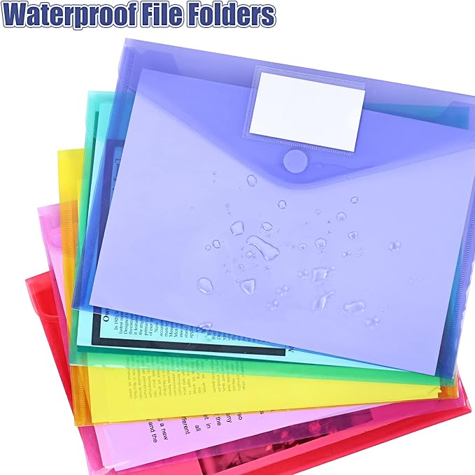 EOOUT 45 Pack Plastic Envelopes Poly Envelopes, A4 Size - Image 3