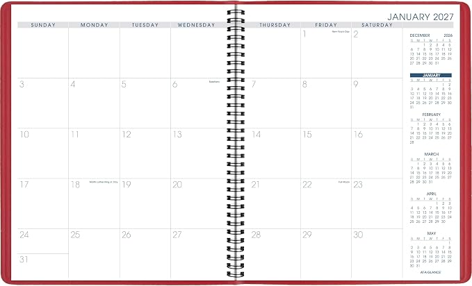 AT-A-GLANCE 2027 Planner, 15-Month Jan-Mar, Unruled Daily Blocks - Image 8