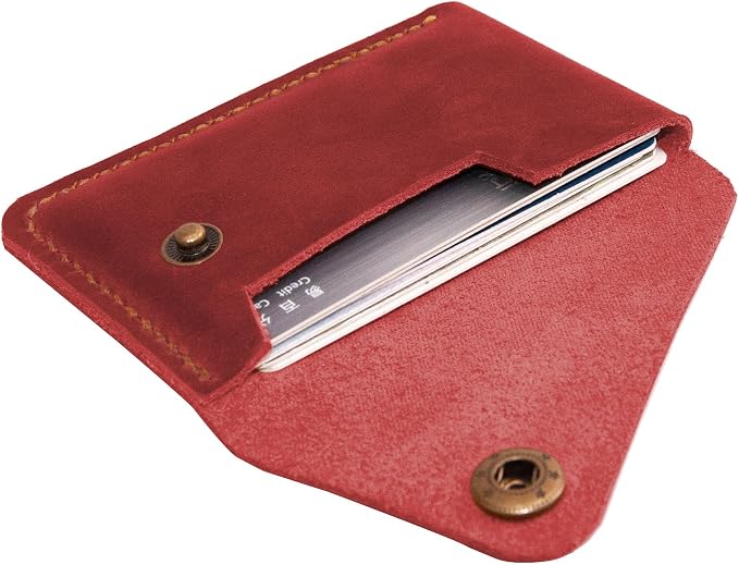 Leather Card Holder, Credit Card Wallet, Cardholder Wallet, Minimalist Wallet by Turbosnail