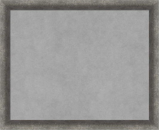 Amanti Art Grey Framed Magnetic Board 18x22 Small Vision Board by AmantiArt