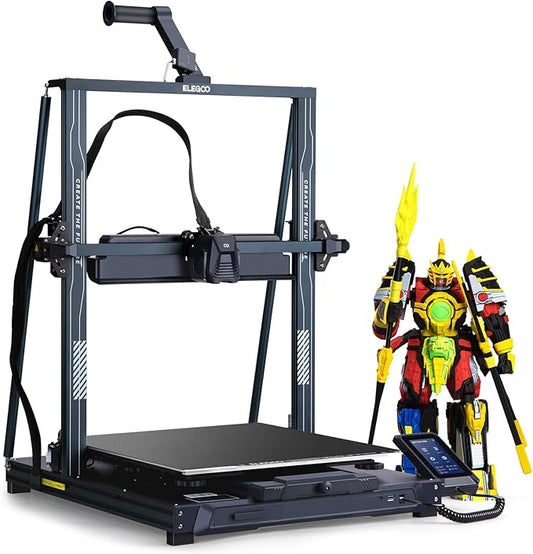 ELEGOO Neptune 4 Max 3D Printer, 500mm/s Fast Printing, Support 300°C Printing, Auto Leveling and Direct Drive Extruder, 420x420x480mm Large Build Volume-DeskLoop Office
