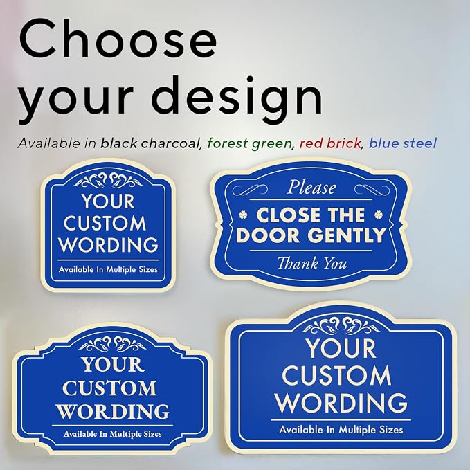 Custom Decorative Outdoor Metal Sign - Image 3