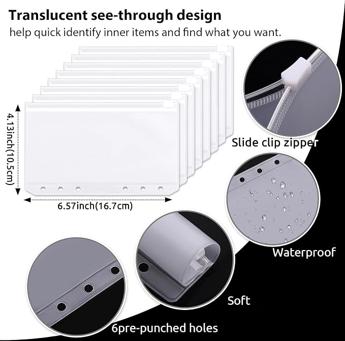 SKYDUE Budget Binder, Money Saving Binder - Image 5