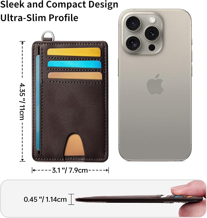 Mayski Slim Wallet, Credit Card Holder - Image 7