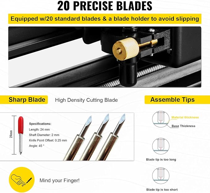 VEVOR Vinyl Cutter 28 Inch Vinyl Cutter Machine - Image 6