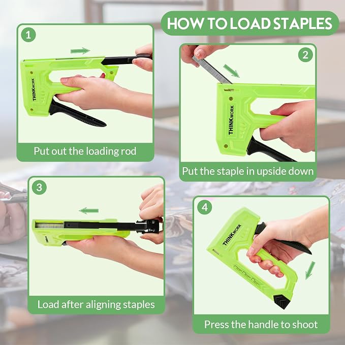 THINKWORK Light Duty Staple Gun - Image 4