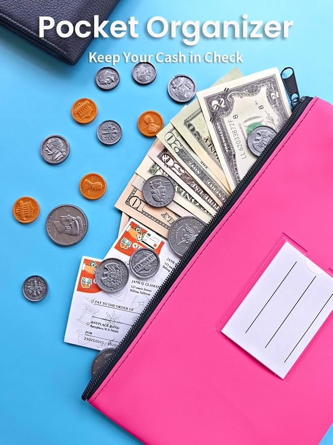 2-Pack Bank Deposit Money Bags - Image 4
