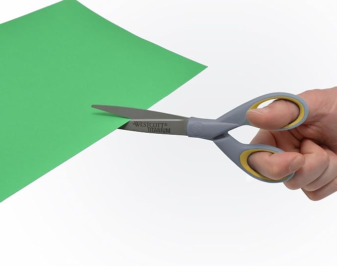 Westcott ‎13824 7” & 5” Pointed Titanium-Bonded Crafting Scissors - Image 10
