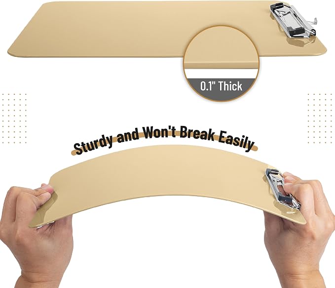 Mr. Pen- Plastic Clipboard, 12.5" x 9", 2 Pack | Petal Glow Clipboard Plastic - Image 4