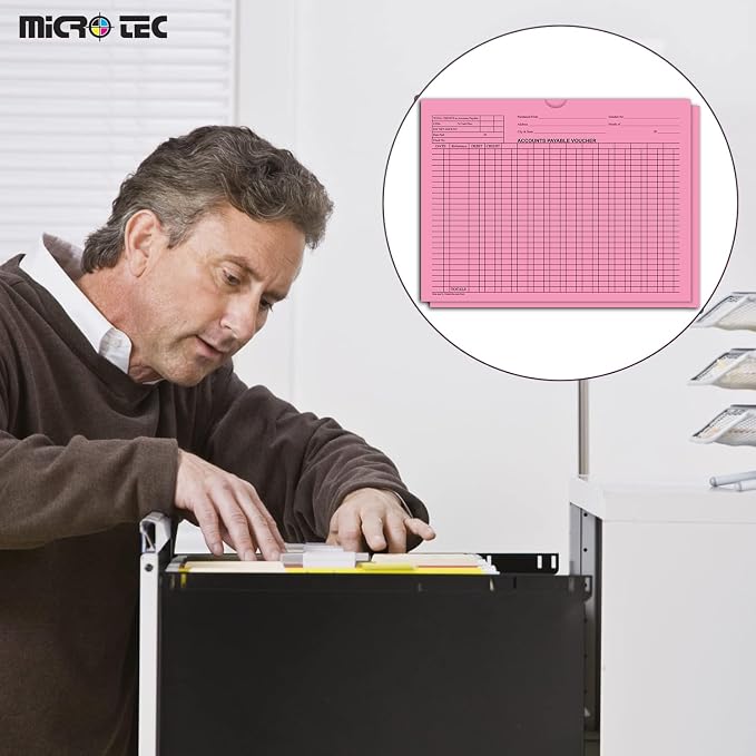 Accounts Payable Voucher Envelopes General Accounting Style, Buff 400 Pack | - Image 2