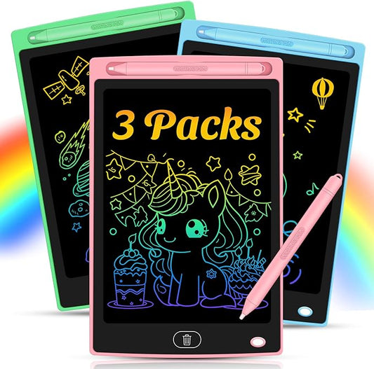 3 Pack LCD Writing Tablet for Kids by Unknown