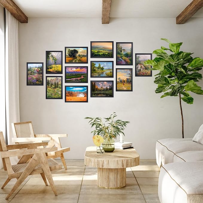 Giftgarden A4 Picture Frame Black Set of 12 - Image 4