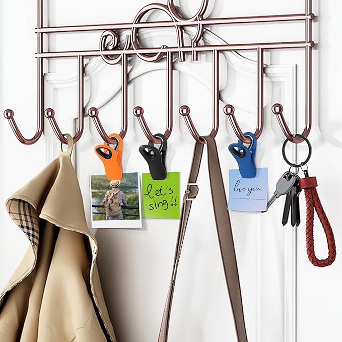 FINDMAG Chip Clips Bag Clips, 12 Pack Plastic Clip - Image 6