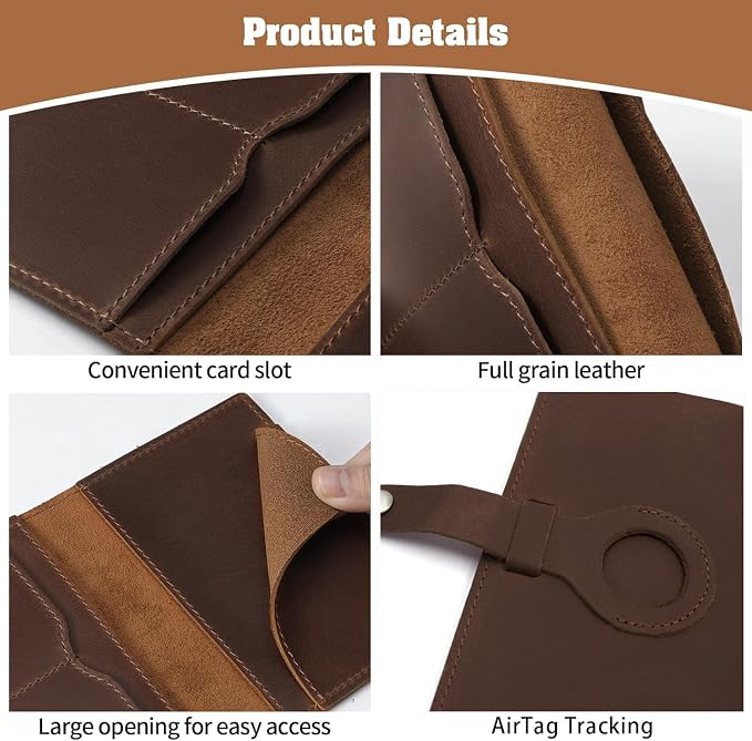 Jack&Chris Genuine Leather Passport Holder - Image 4