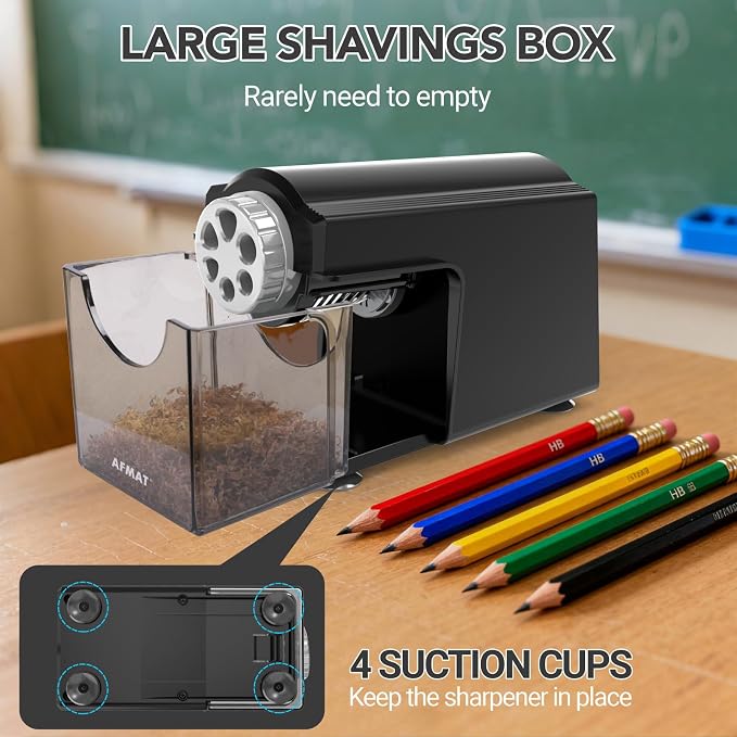 AFMAT Electric Pencil Sharpener - Image 5