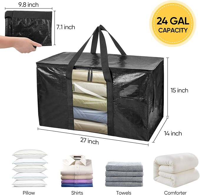 BALEINE 4-Pack Oversized Moving Bags - Image 2