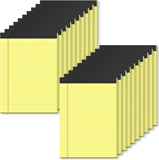 Yellow Legal Pads 8.5 x 11 College Ruled by notepads