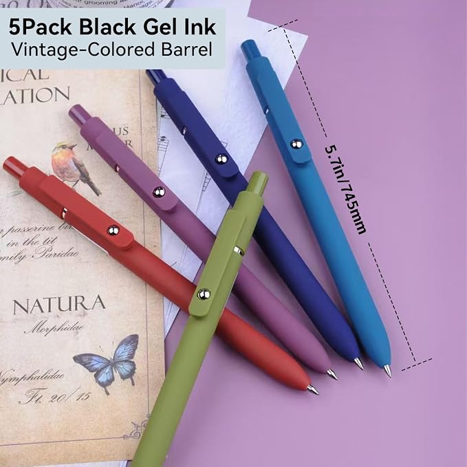 ACEES Gel Pens, Office Desk Accessories, Quick Dry Pens - Image 2