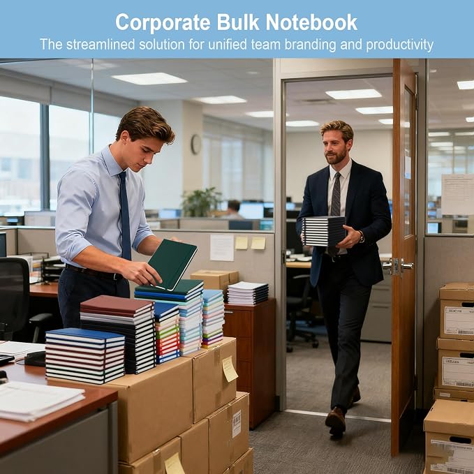 ViVin Lined Journal Notebooks for Professional Office Work, 192 Pages, Medium - Image 4