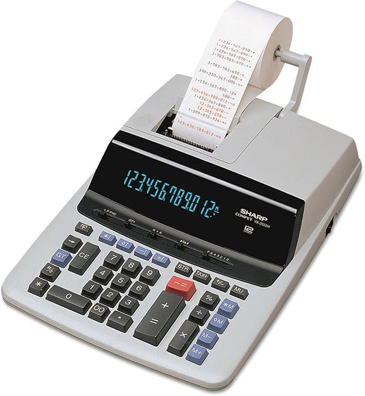 Sharp VX2652H VX2652H Two-Color Printing Calculator Black/Red Print 4.8 by SHARP