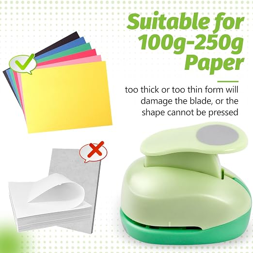 UCEC 1 Inch Circle Punch, Circle Hole Punch, Paper Punch, Paper Punches Craft - Image 3