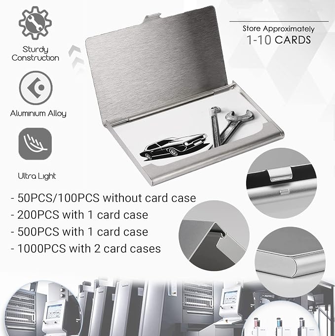 Custom Business Cards Double-Sided Personalized Stationery | Professional - Image 4