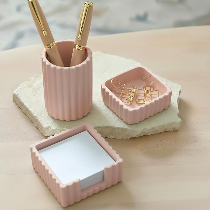 Aesthetic Desk Organizer Set of 3 - Image 9