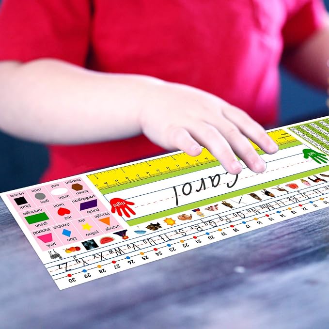 Fancy Land Traditional Manuscript Nameplates Self Adhesive Primary Students - Image 7