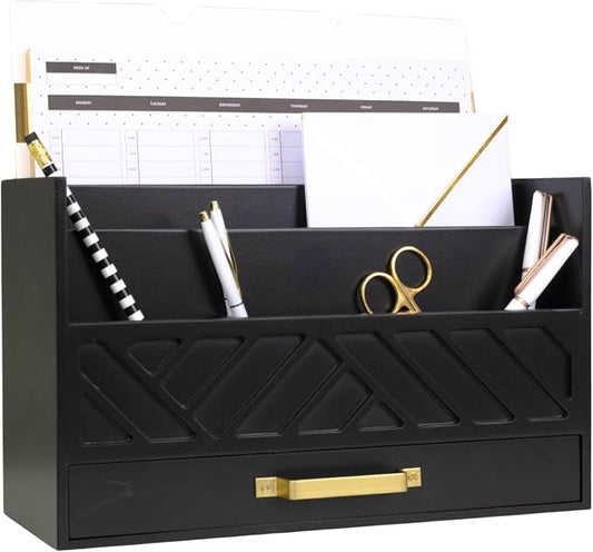 BLU MONACO | Wooden Mail Organizer by Blu_Monaco